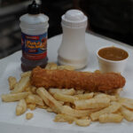 Battered Sausage and Chips