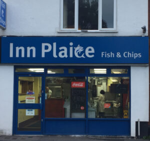 Inn Plaice shop front